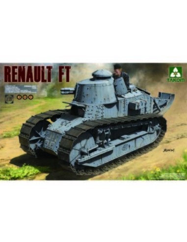 French Light Tank Renault Ft-17 3in1 
