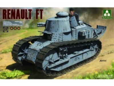 French Light Tank Renault Ft-17 3in1 