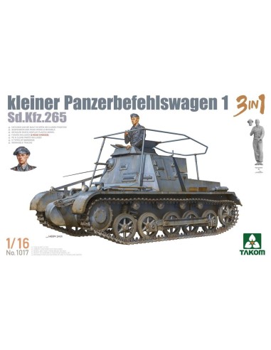 Sd.Kfz.265 Kleiner Panzerbefehlswagen 1 3 in 1 
