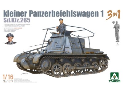 Sd.Kfz.265 Kleiner Panzerbefehlswagen 1 3 in 1 