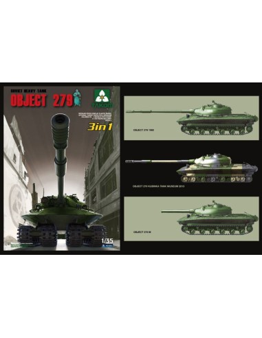 Soviet Heavy Tank Object 279  3in1 