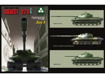 Soviet Heavy Tank Object 279  3in1 