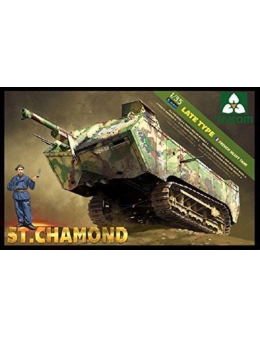 French Heavy Tank St.Chamond Late Type 