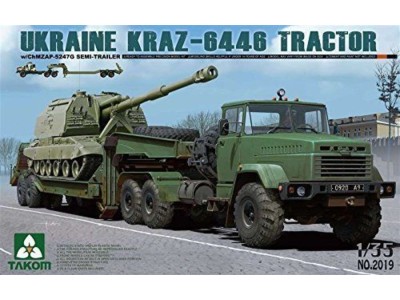 UKRAINE KRAZ-6446 TRACTOR 