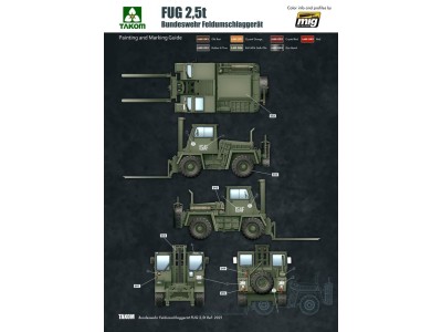 Bundeswehr Feldumschlaggerät FUG 2,5T 