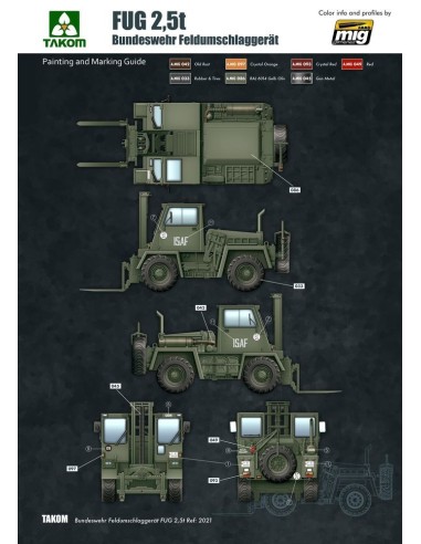 Bundeswehr Feldumschlaggerät FUG 2,5T 