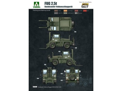 Bundeswehr Feldumschlaggerät FUG 2,5T 