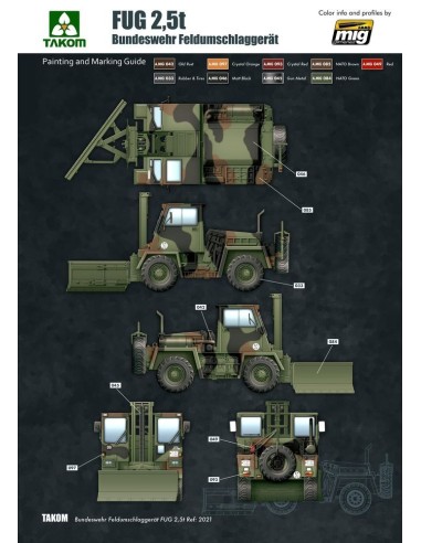 Bundeswehr Feldumschlaggerät FUG 2,5T 