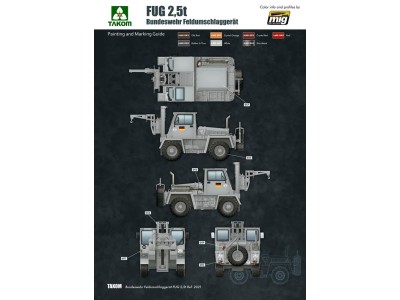 Bundeswehr Feldumschlaggerät FUG 2,5T 