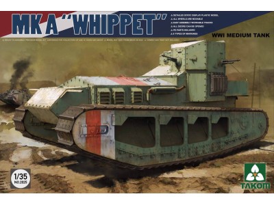 MK A "Whippet" WWI Medium Tank 