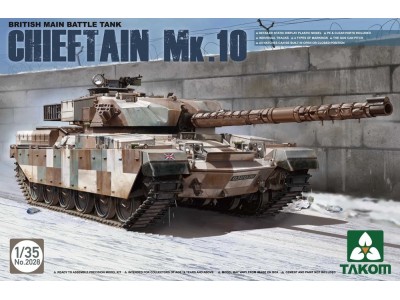British Main Battle Tank Chieftain Mk.10 