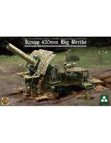 German Empire 420mm Big Bertha Siege Howitzer 