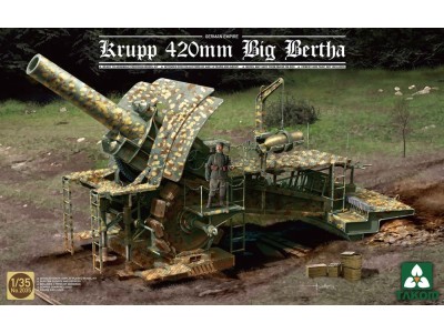 German Empire 420mm Big Bertha Siege Howitzer 