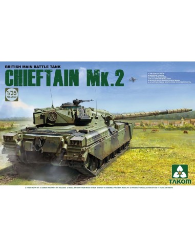 British main Battle Tank Chieftain Mk.2 