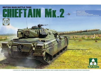 British main Battle Tank Chieftain Mk.2 