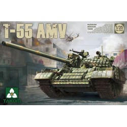 Russina Medium Tank T-55AMV 