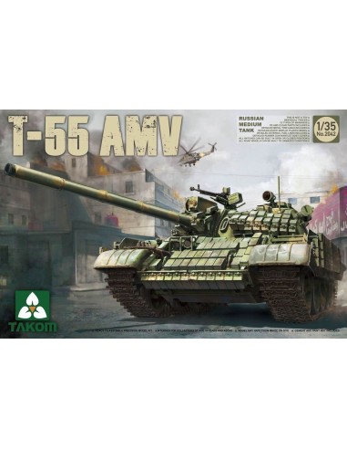 Russina Medium Tank T-55AMV 