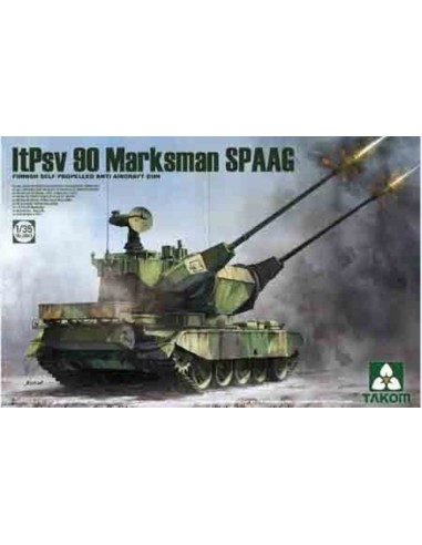 Finnish Self Propelled Anti Aircraft Gun ItPsv 90 Marksman 