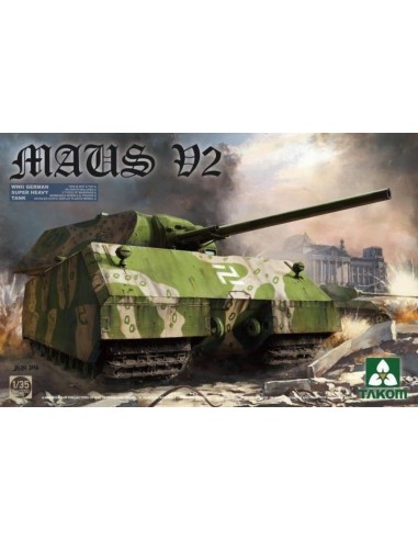 WWII German Super Heavy Tank Maus V2 