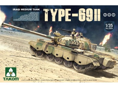 Iraqi Medium Tank Type-69 II 2 in 1 
