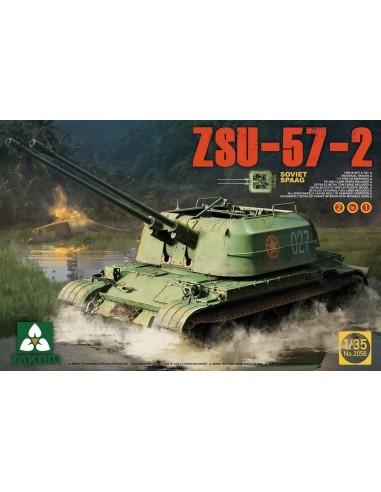 Soviet SPAAG ZSU-57-2  2 in 1 