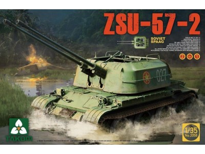 Soviet SPAAG ZSU-57-2  2 in 1 