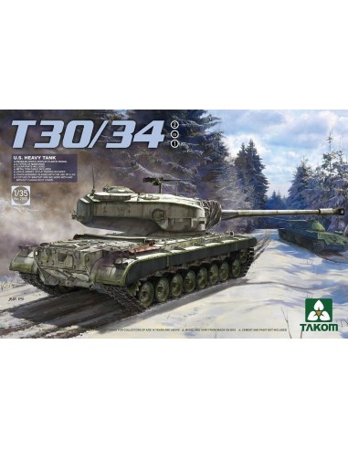U.S. Heavy Tank T30/34 2 in 1 