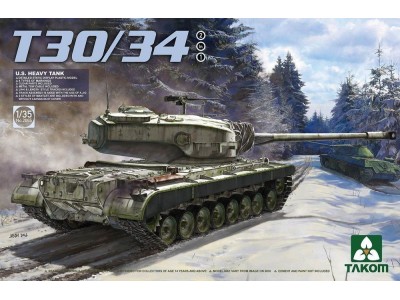 U.S. Heavy Tank T30/34 2 in 1 