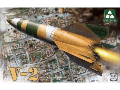 WWII German Single Stage Ballistic Missile V-2 