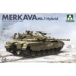 Israeli Main Battle Tank Merkava 1 Hybrid 