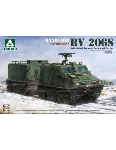 Bandvagn Bv 206S Articulated Armored Personnel Carrier 