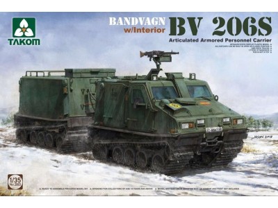 Bandvagn Bv 206S Articulated Armored Personnel Carrier 