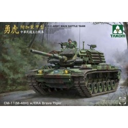 R.O.C.Army CM-11(M-48H)w/ERA Brave Tiger MBT 