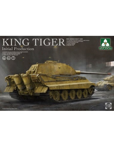 German Heavy Tank King Tiger initial production 4 in 1 