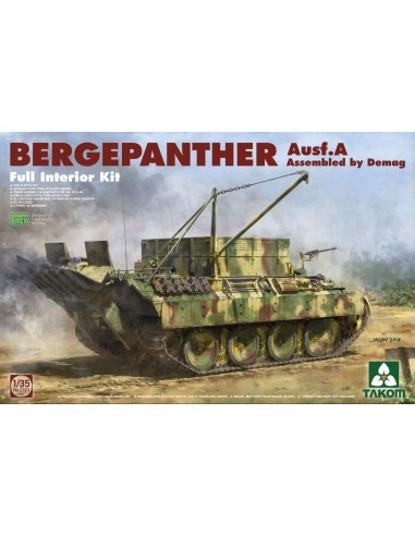 Bergepanther Ausf.A Assembled by Demag production w/full interior 