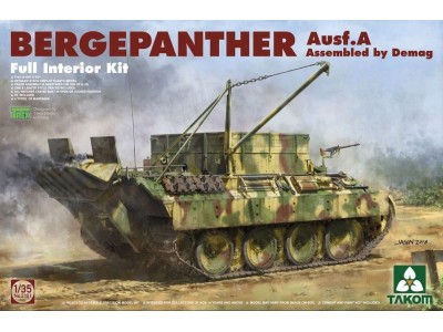 Bergepanther Ausf.A Assembled by Demag production w/full interior 