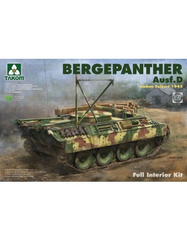 Bergepanther Ausf.D Umbau Seibert 1945 production w/full interior 