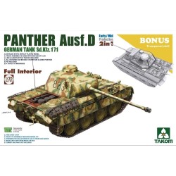 WWII German medium Tank Sd.Kfz.171 Panth Ausf.D Early/Mid production w/full 