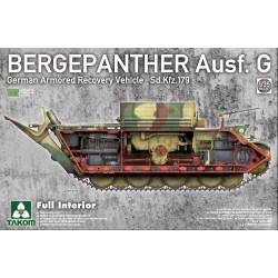 Bergepanther Ausf.G German Armored Recovery Vehicle Sd.Kfz.179 w/full inter 