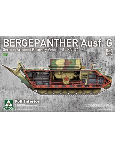 Bergepanther Ausf.G German Armored Recovery Vehicle Sd.Kfz.179 w/full inter 
