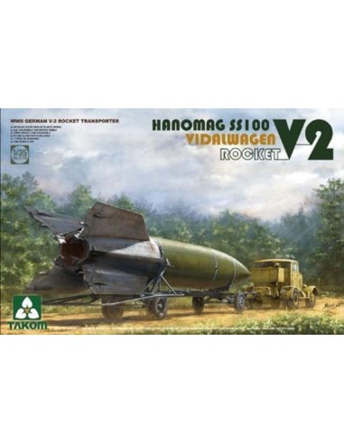 V-2 ROCKET VIDALWAGEN  HANOMAG SS100 