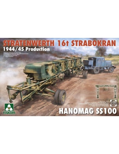 Stratenwerth 16t Strabokran 1944/45 Production & Hanomag ss100 