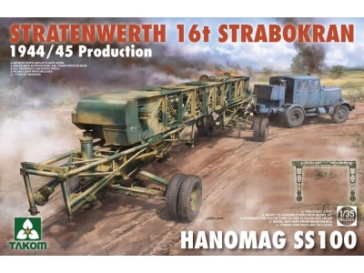 Stratenwerth 16t Strabokran 1944/45 Production & Hanomag ss100 