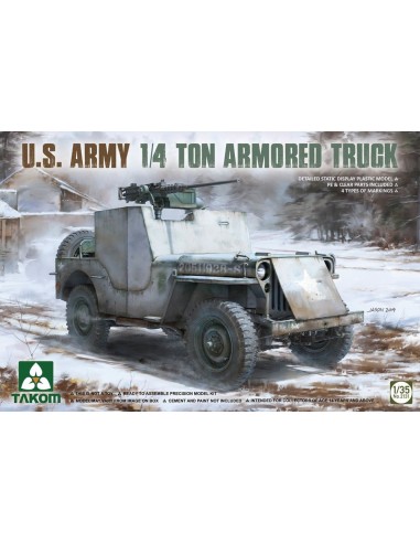 U.S. Army 1/4 ton armored  truck 