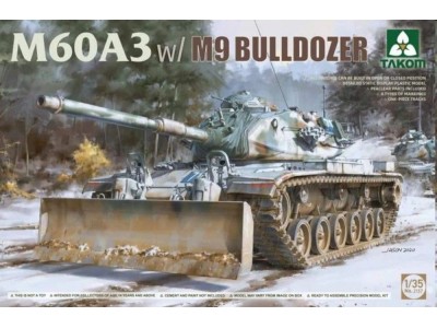 M60A3 w/M9 Bulldozer 