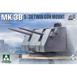 MK.38 5''/38 TWIN GUN MOUNT (Metal barrel) 