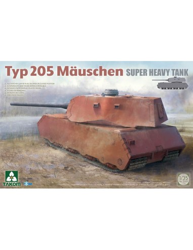 Typ 205 Mauschen Super Heavy Tank 