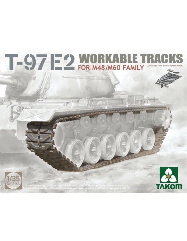 T-97E2 WORKABLE TRACKS FOR M48/M60 FAMILY 