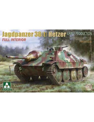 Jagdpanzer 38(t) Hetzer EARLY PRODUCTION w/FULL INTERIOR 