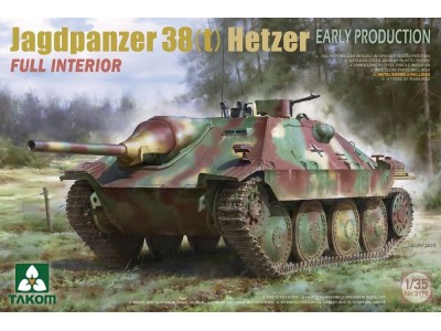 Jagdpanzer 38(t) Hetzer EARLY PRODUCTION w/FULL INTERIOR 